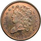 Classic Head Half Cent 1836 Second Restrike Proof Breen 1-C R7. PCGS PF66