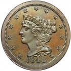 Coronet Head Half Cent 1848 First Restrike Proof Breen 1-B R5+. PCGS PF65