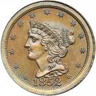 Coronet Head Half Cent 1852 Second Restrike Proof Breen 1-C R7. PCGS PF65