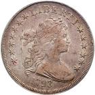 1798 Draped Bust Dollar. Small eagle, 13 stars on obverse. PCGS VF30