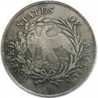 1795 Draped Bust Dollar. Off-center bust. ICG F12 - 2