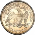 1870 Liberty Seated Half Dollar. NGC PF62 - 2