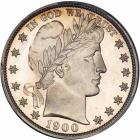 1900 Barber Half Dollar. PCGS PF65