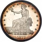 1877 Trade Dollar. PCGS PF63