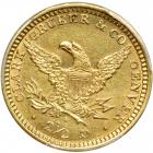 1861 Clark, Gruber & Co. (Denver, Colorado) $2.50 Gold. PCGS AU55 - 2