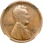 1909-S Lincoln Cent. VDB. NGC VF20