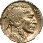 1937-D Buffalo Nickel. 3 legs