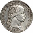 Italian States - Sardinia. 5 Lire, 1817-L. NGC AU