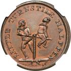 Great Britain - Middlesex. Halfpenny, 1796. NGC MS62 - 2