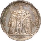 France. 5 Francs, 1848-A. NGC MS64