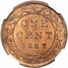 Canada. Cent, 1887. NGC MS65 - 2