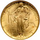 1926 Sesquicentennial Gold $2.50. NGC MS65