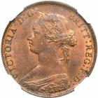 Great Britain. Halfpenny, 1862. NGC MS64