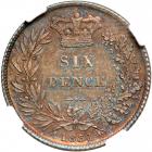 Great Britain. Sixpence, 1831. NGC MS64 - 2