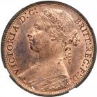 Great Britain. Penny, 1877. NGC MS64