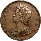 Great Britain. Proof Halfpenny, 1729. NGC PF61