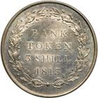 Great Britain. Bank Token 3 Shillings, 1813. NGC MS64 - 2