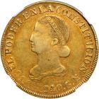 Ecuador. 8 Escudos, 1840-MV. NGC EF45