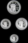 2002 4-piece Platinum American Eagle proof set