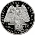 2008 $50 ½ ounce Platinum American Eagle - 2