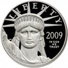 2009 $100 1 ounce Platinum American Eagle