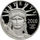 2010 $100 1 ounce Platinum American Eagle