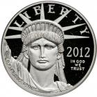 2012 $100 1 ounce Platinum American Eagle