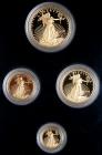 2008 4-piece Gold American Eagle proof set