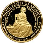 2007 $10 First Spouse Martha Washington ½ ounce gold coin - 2