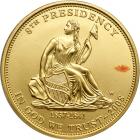 2008 $10 First Spouse Martin Van Buren's Liberty ½ ounce gold coin