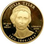 2009 $10 First Spouse Julia Tyler ½ ounce gold coin