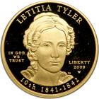 2009 $10 First Spouse Letitia Tyler ½ ounce gold coin