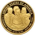 2009 $10 First Spouse Anna Harrison ½ ounce gold coin - 2