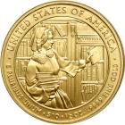 2010 $10 First Spouse Abigail Fillmore ½ ounce gold coin - 2