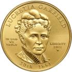 2011 $10 First Spouse Lucretia Garfield ½ ounce gold coin