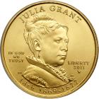 2011 $10 First Spouse Julia Grant ½ ounce gold coin