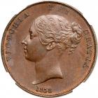 Great Britain. Penny, 1858/3. NGC MS64