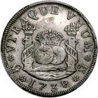 Mexico. 4 Reales, 1738-Mo MF. PCGS EF