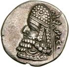 Kingdom of Persis. Manuchtir III. Silver Drachm (3.0 g), mid-late 2nd century AD.. VF