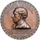 "To Joseph Francis Inventor and Framer" bronze medal. Choice AU