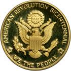 1976. American Revolution Bicentennial gold medal. Choice Proof - 2