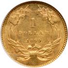 1860 $1 Gold Indian. NGC MS61 - 2