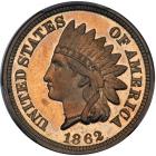 1862 Indian Head Cent. PCGS PF64