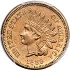 1859 Indian Head Cent. PCGS MS63