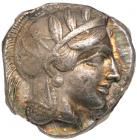 Attica, Athens. Silver Tetradrachm (17.1 g), ca. 454-404 BC.