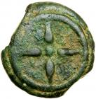 Etruria, Uncertain mint. AE Aes Grave Uncia (25 mm; 13.3 g), ca. 240-225 BC.. VF