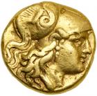 Macedonian Kingdom. Alexander III 'the Great'. Gold Stater (), 336-323 BC. Tyre, ca. 290-286 BC.. F