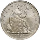 1853-O Liberty Seated Half Dollar. Arrows and rays