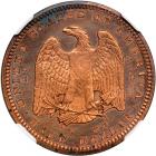 1879 Pattern Half Dollar. Copper, reeded edge. NGC PF63 - 2