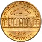 1916 McKinley Gold Dollar. PCGS MS63 - 2